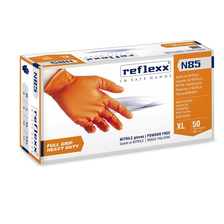 Guanti REFLEXX - N85 arancio