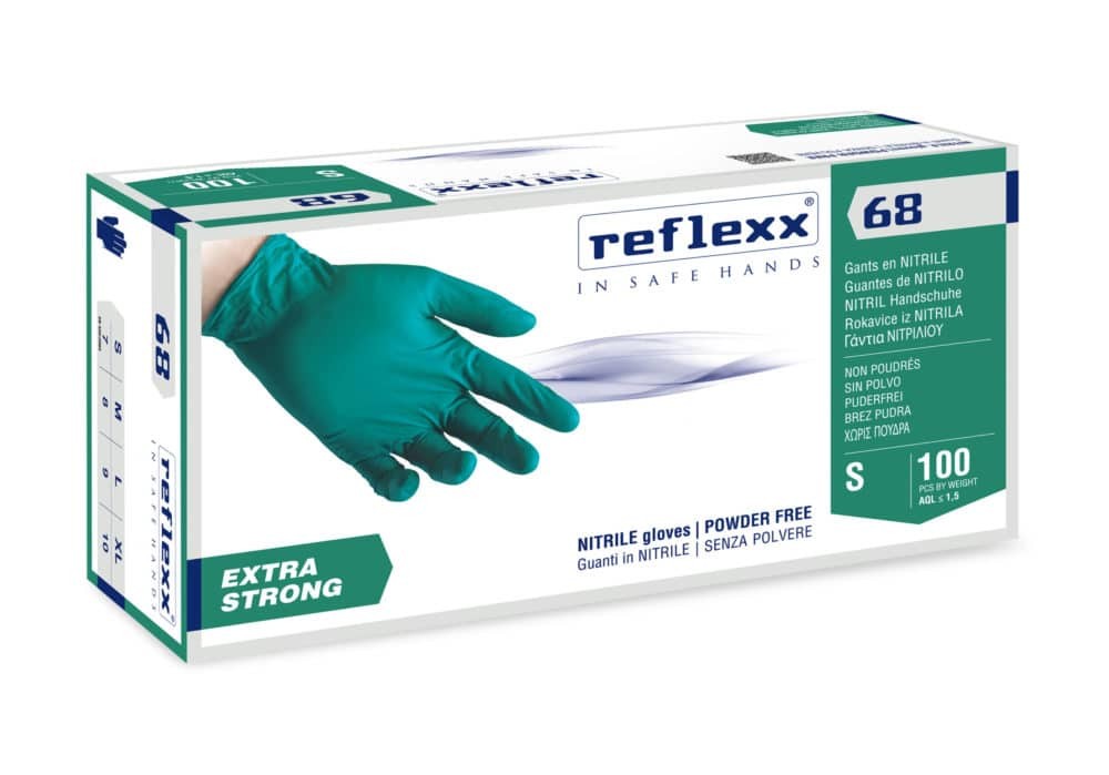 Guanti Reflexx 68 verdi